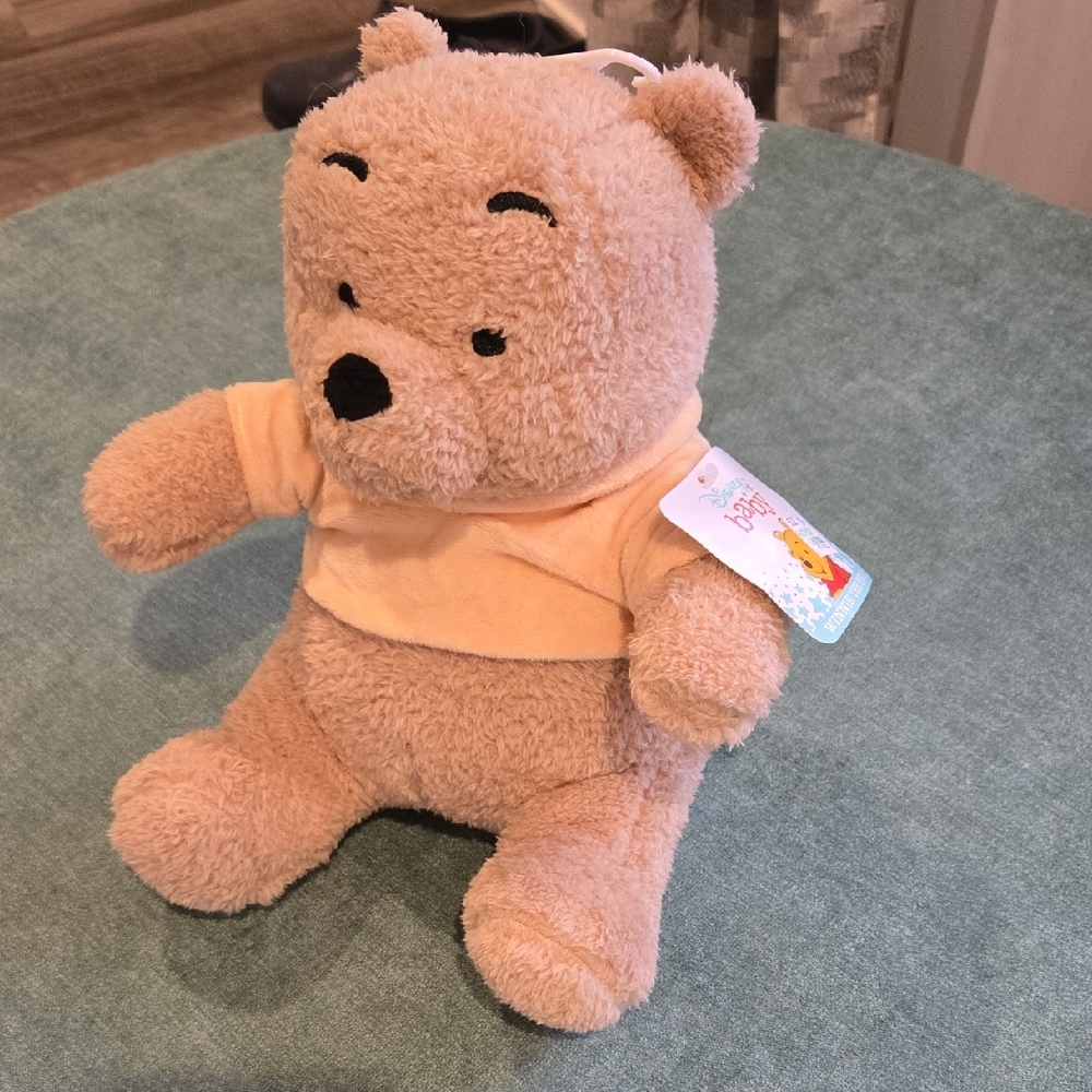 Disney Winnie the Pooh Plush - Cream and Tan